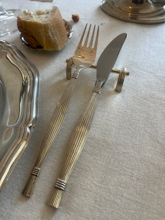 Silver Plated Cutlery Rest (Set of 6) (reserved)