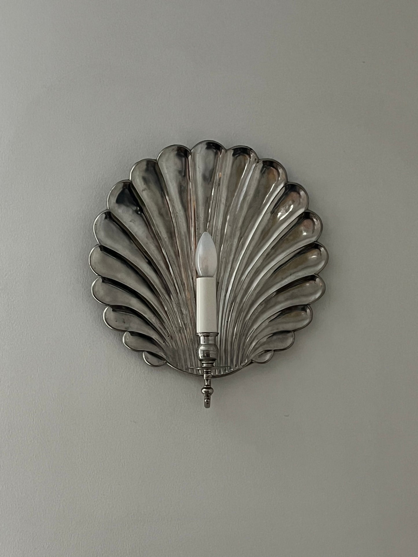 Mid-century Shell Lamp (reserved)