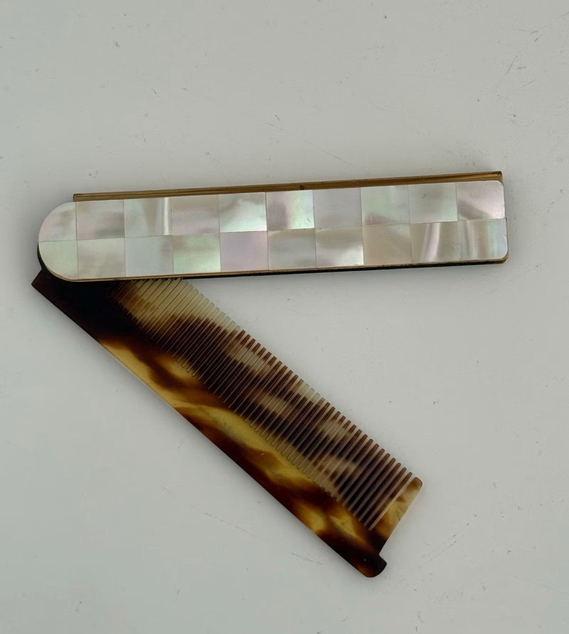 Vintage Mother-of-Pearl Comb