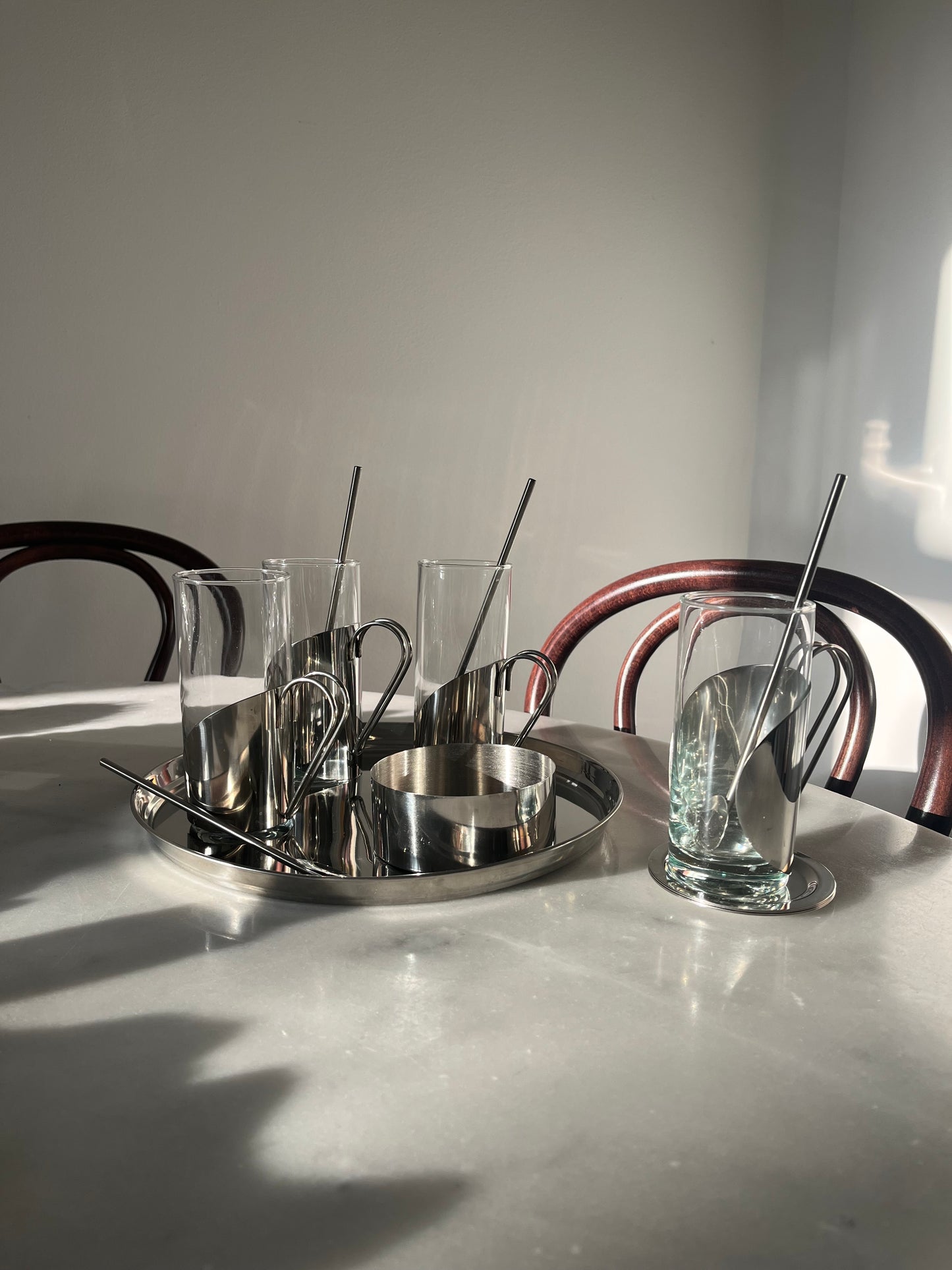 Long Coffee Glass
