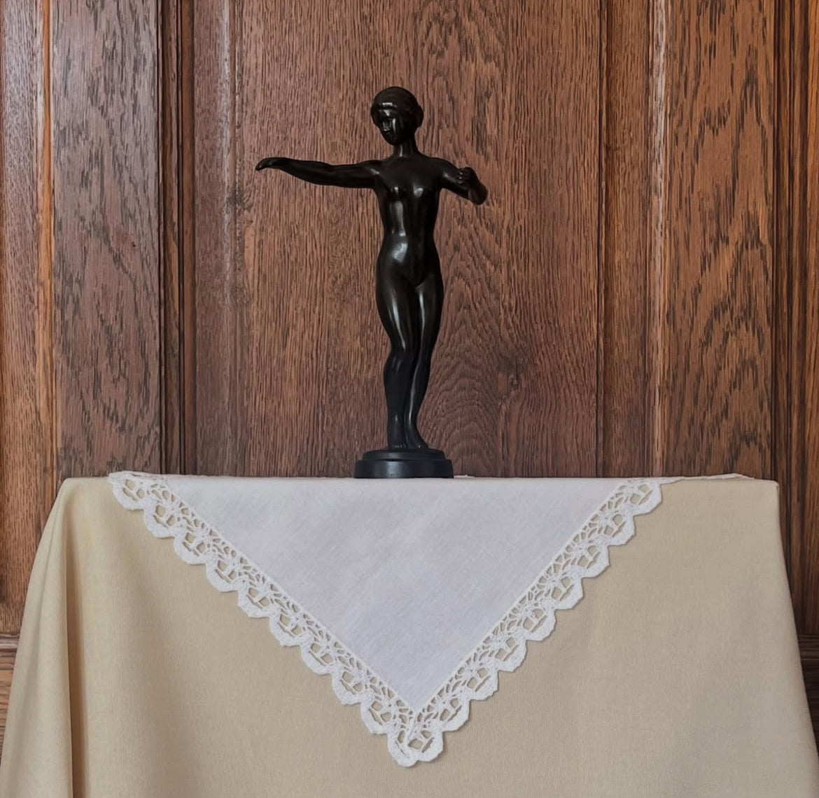 Danish Diskometal Sculpture