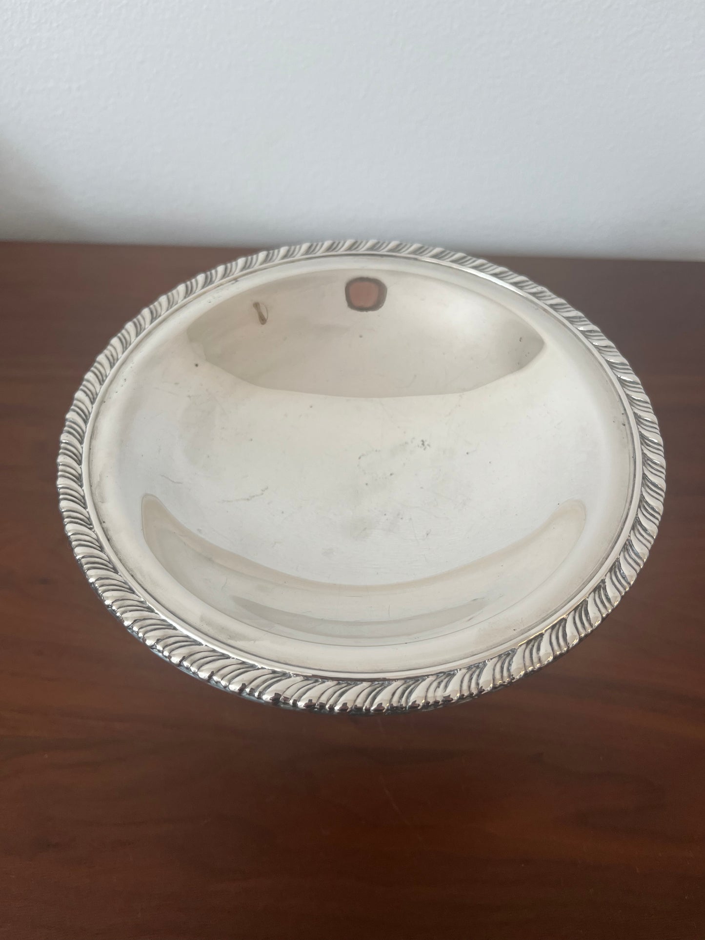Silver Plated Pedestal Candy Dish
