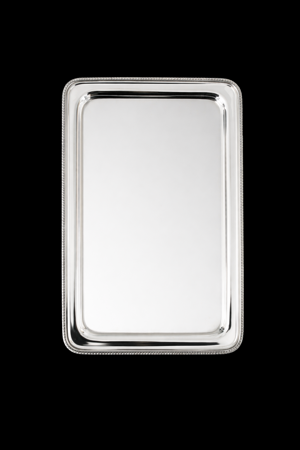 Tray with Adorned Edge