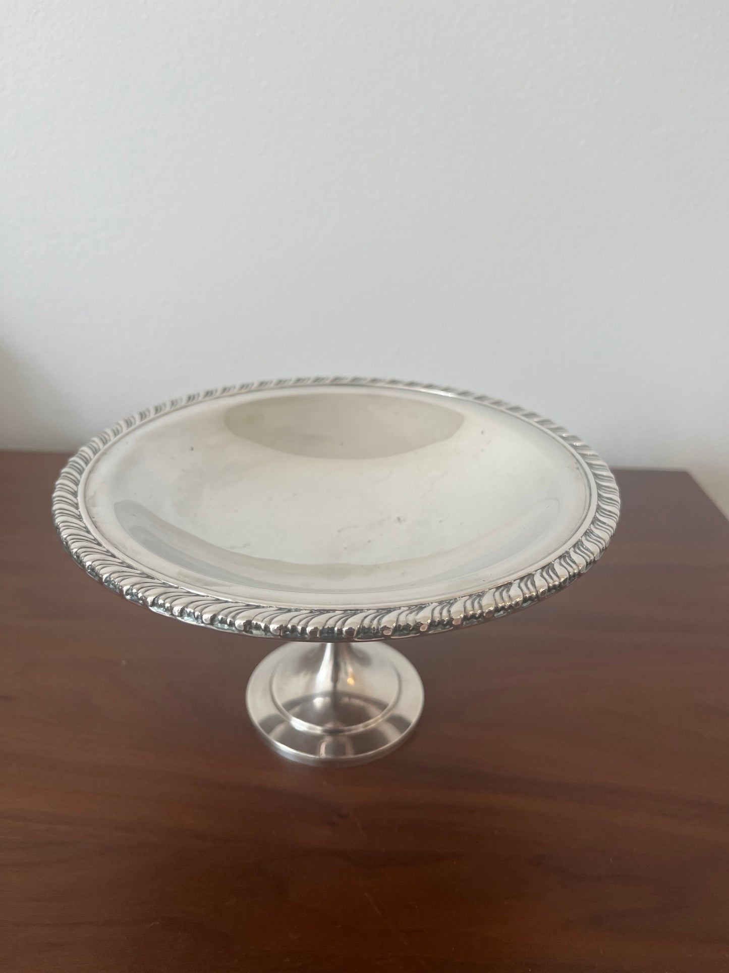 Silver Plated Pedestal Candy Dish