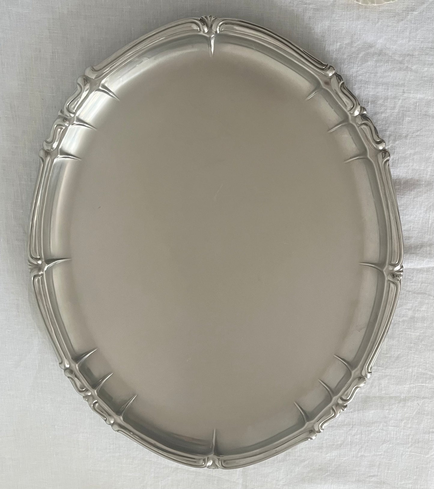 Adorned Steel Tray (large)