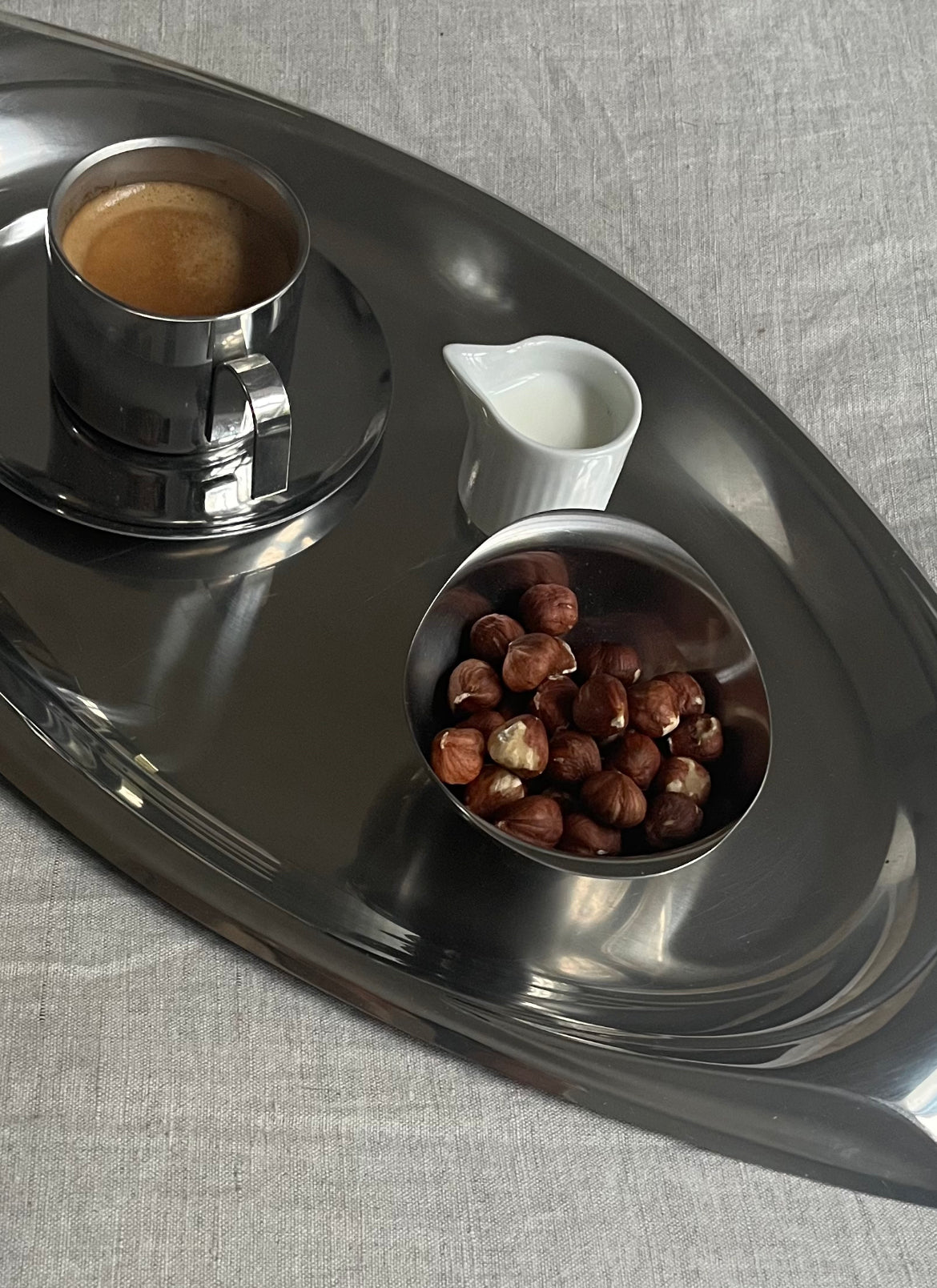 Small Danish Steel Bowl
