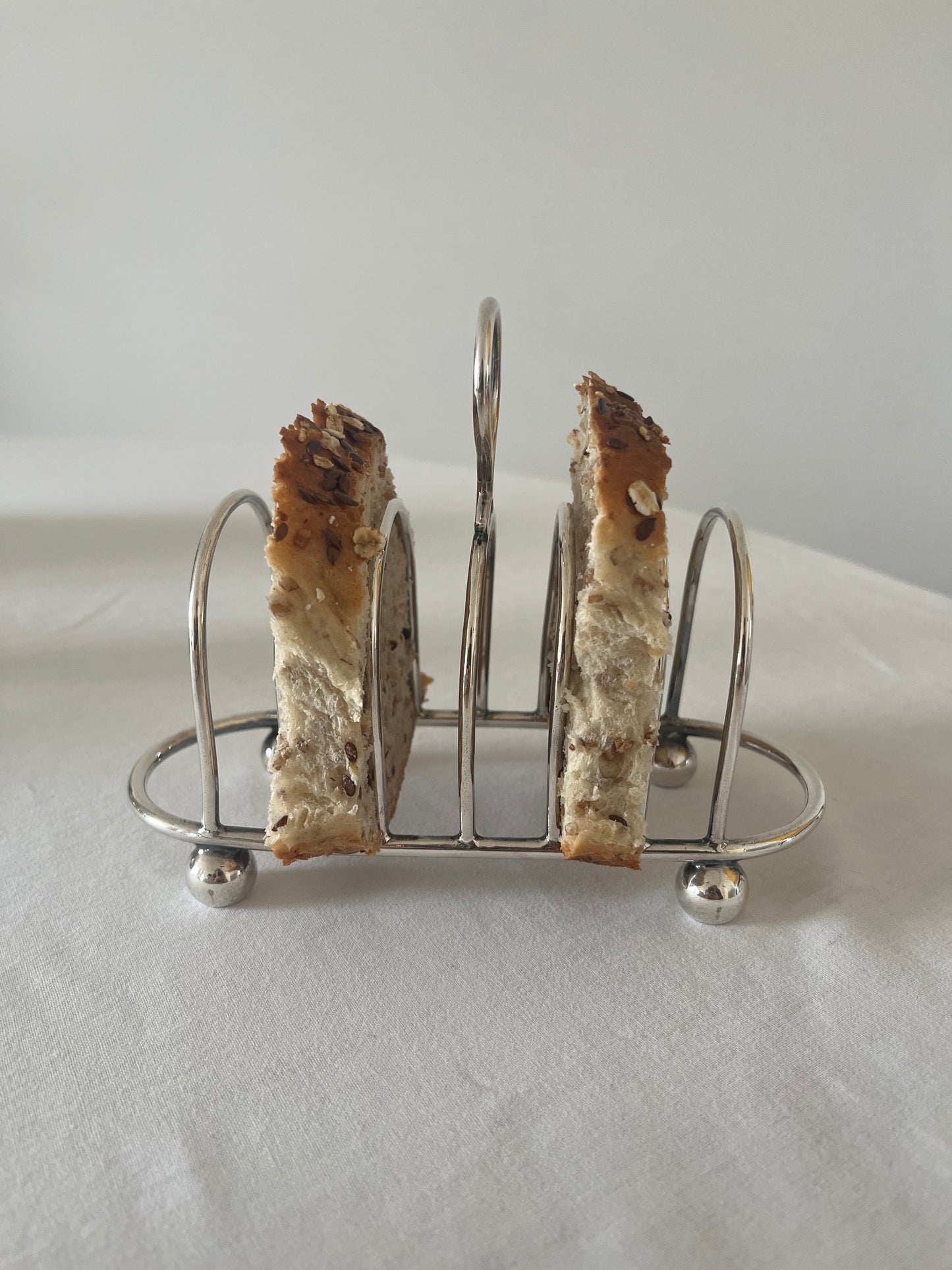 Silver Plated Bread Rack