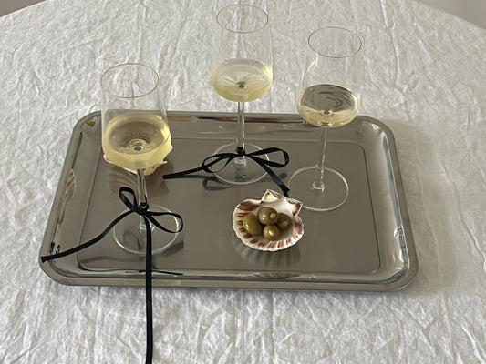 Massive & Flawless Guy Degrenne Steel Tray