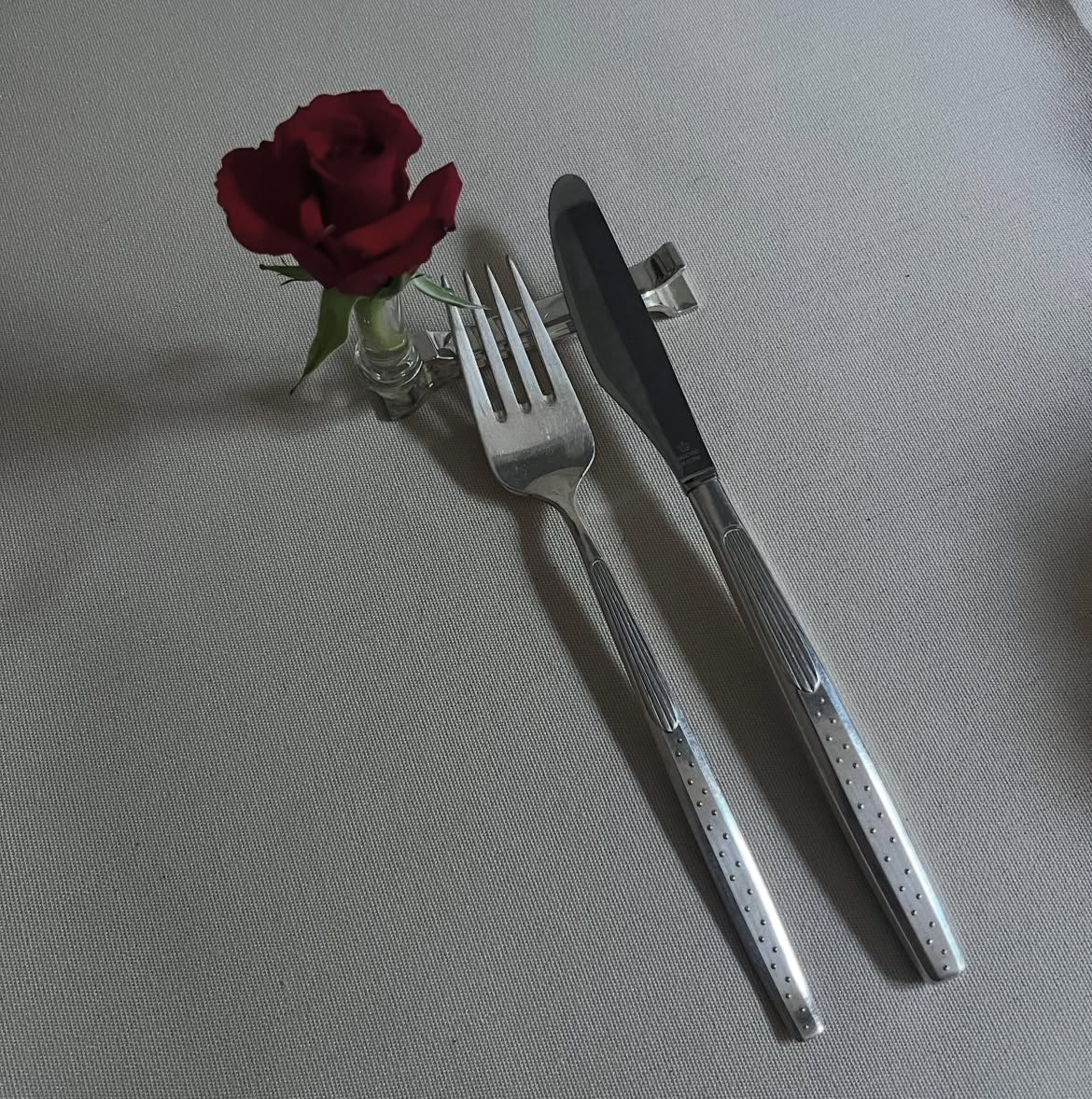 Silver Plates Cutlery Rests (set of 2)
