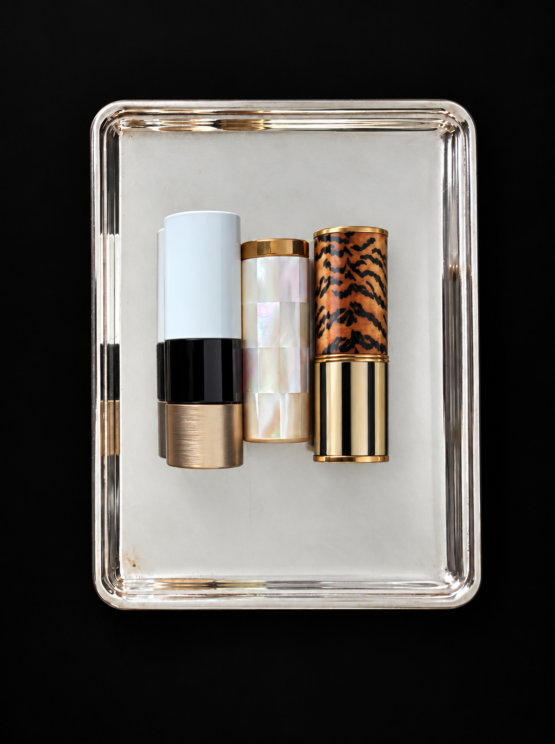 Mother-of-Pearl Lipstick Case