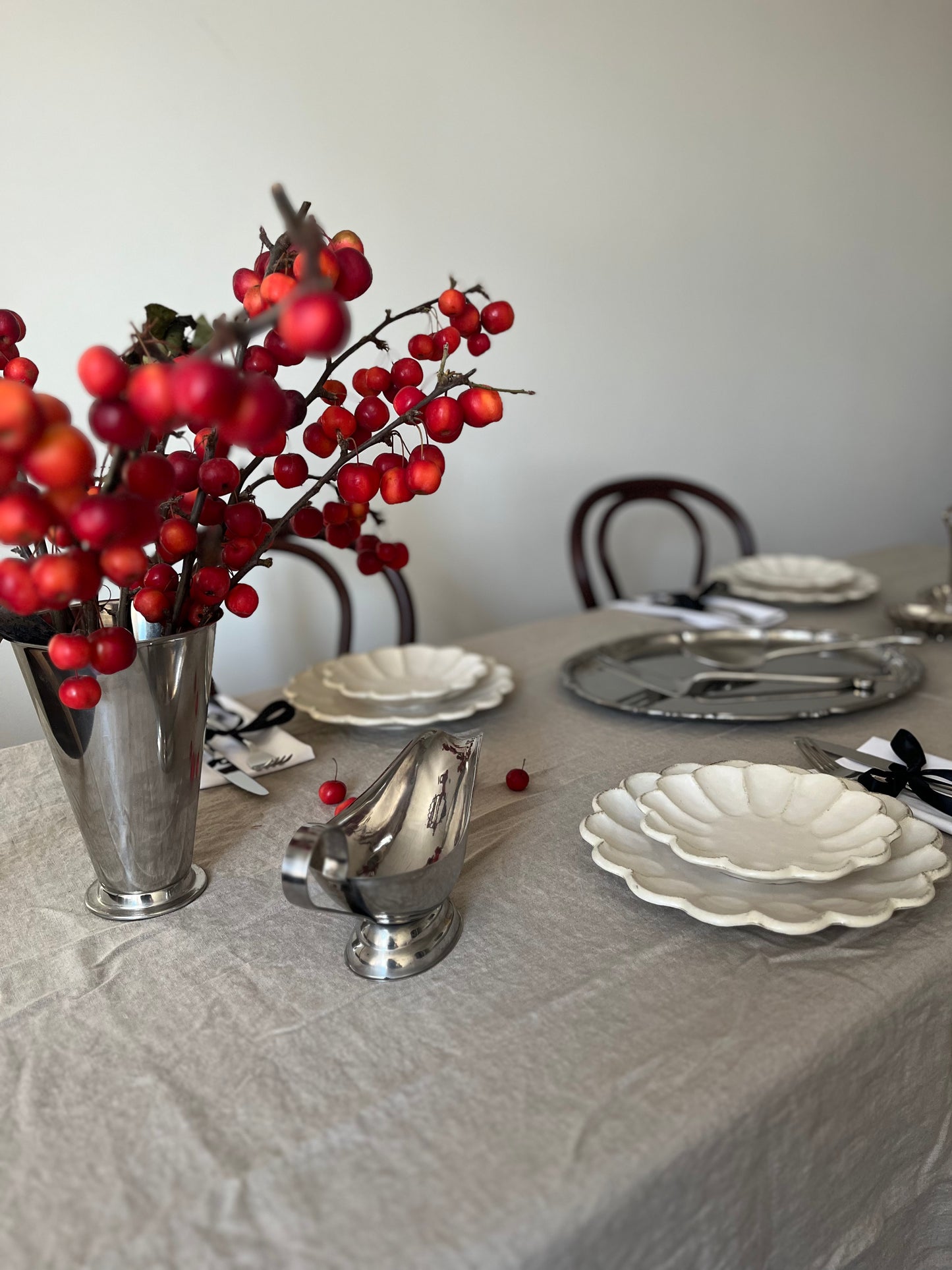 Vintage Steel Vase
