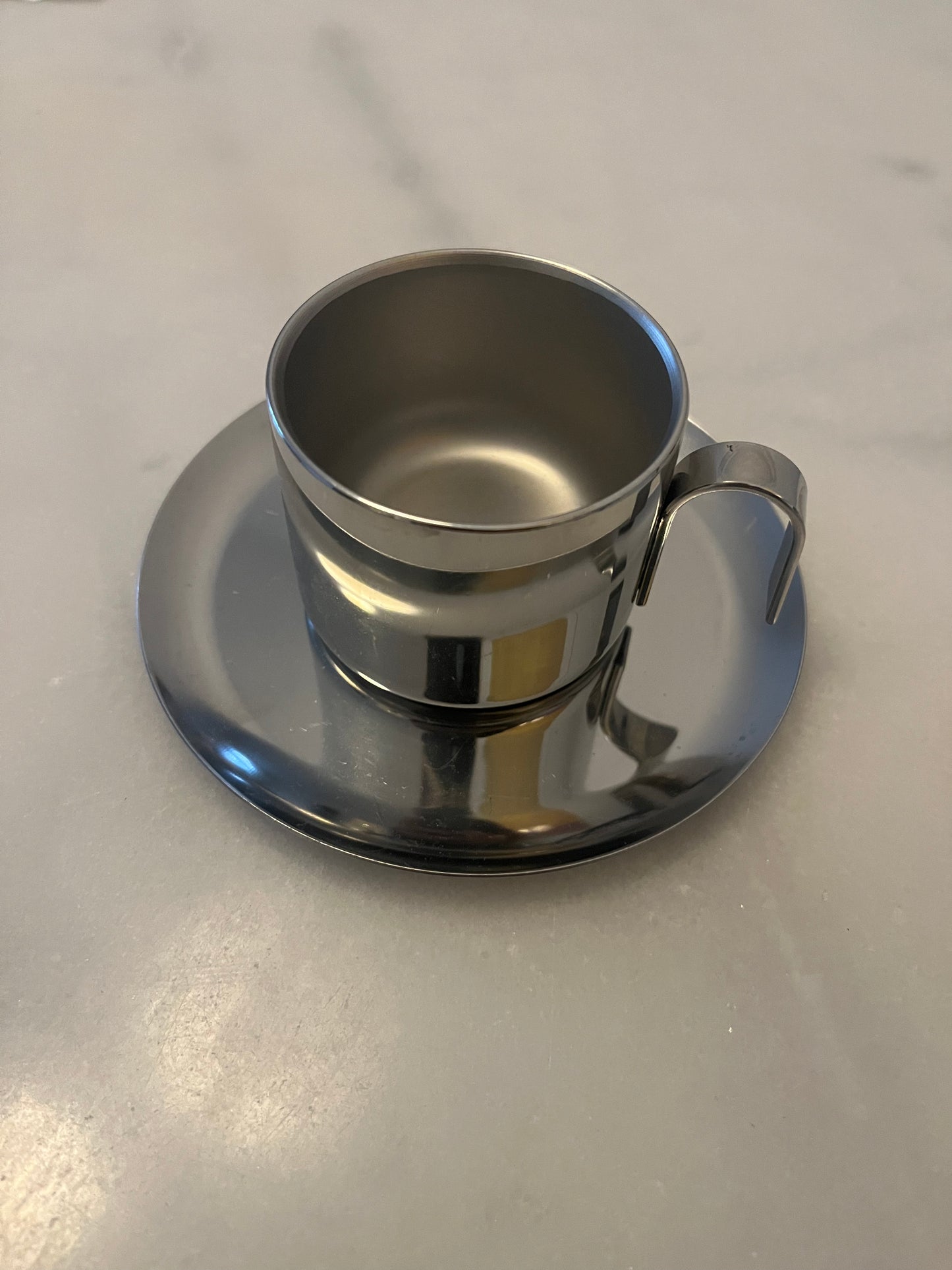 Vintage Guido Bergna Espresso Cup with Saucer