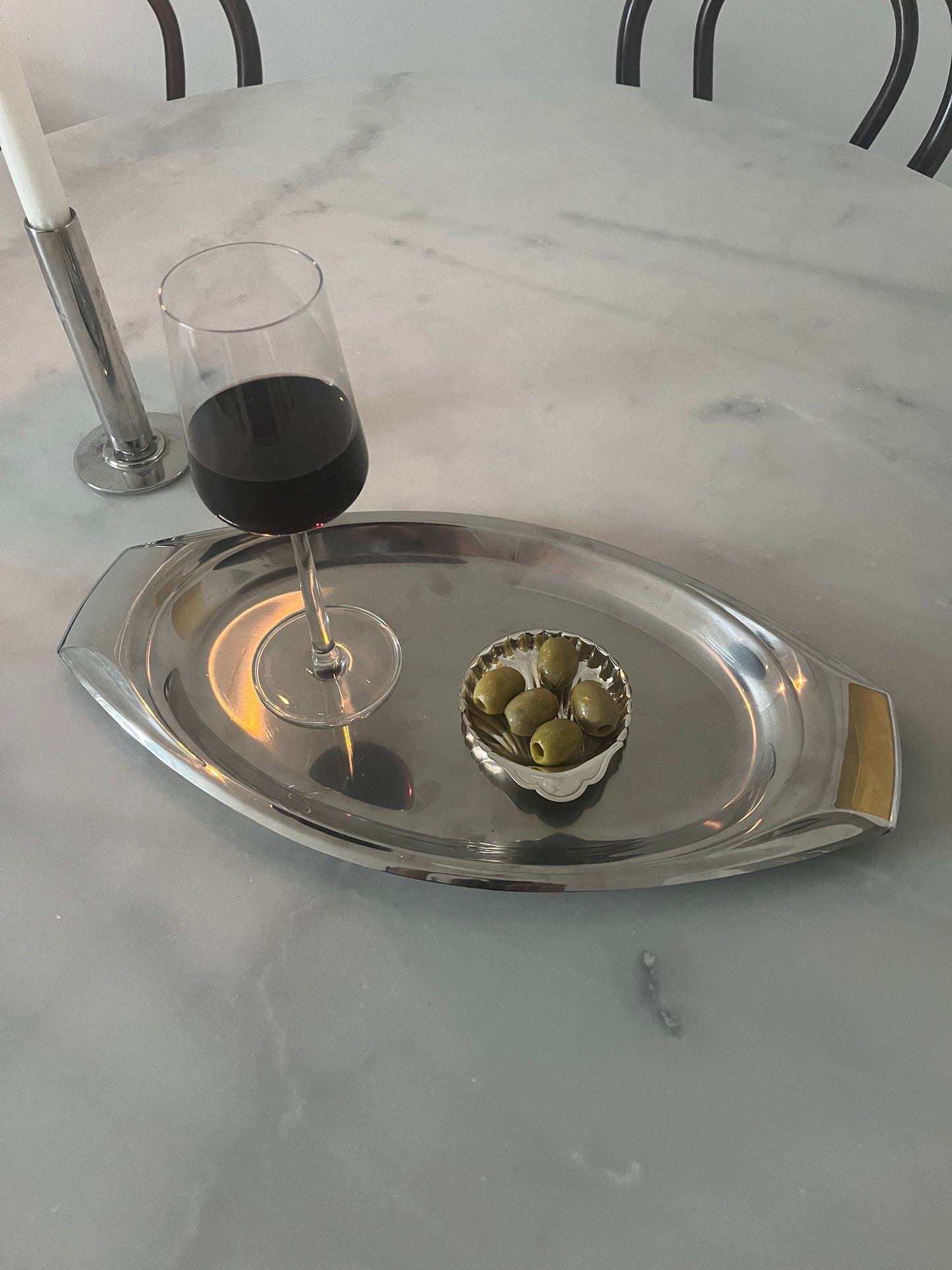 Vintage Oneida Silver Plated Shell Dish/Coaster