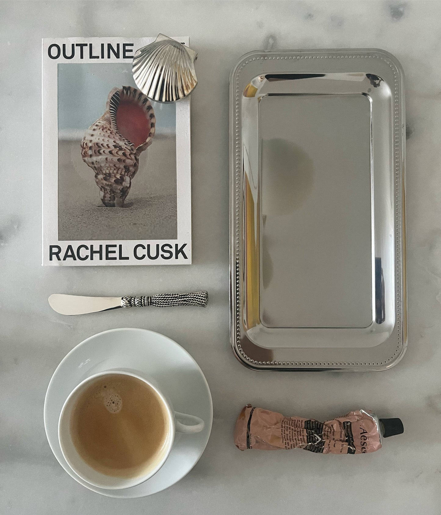 Shiny Rectangular Steel Tray