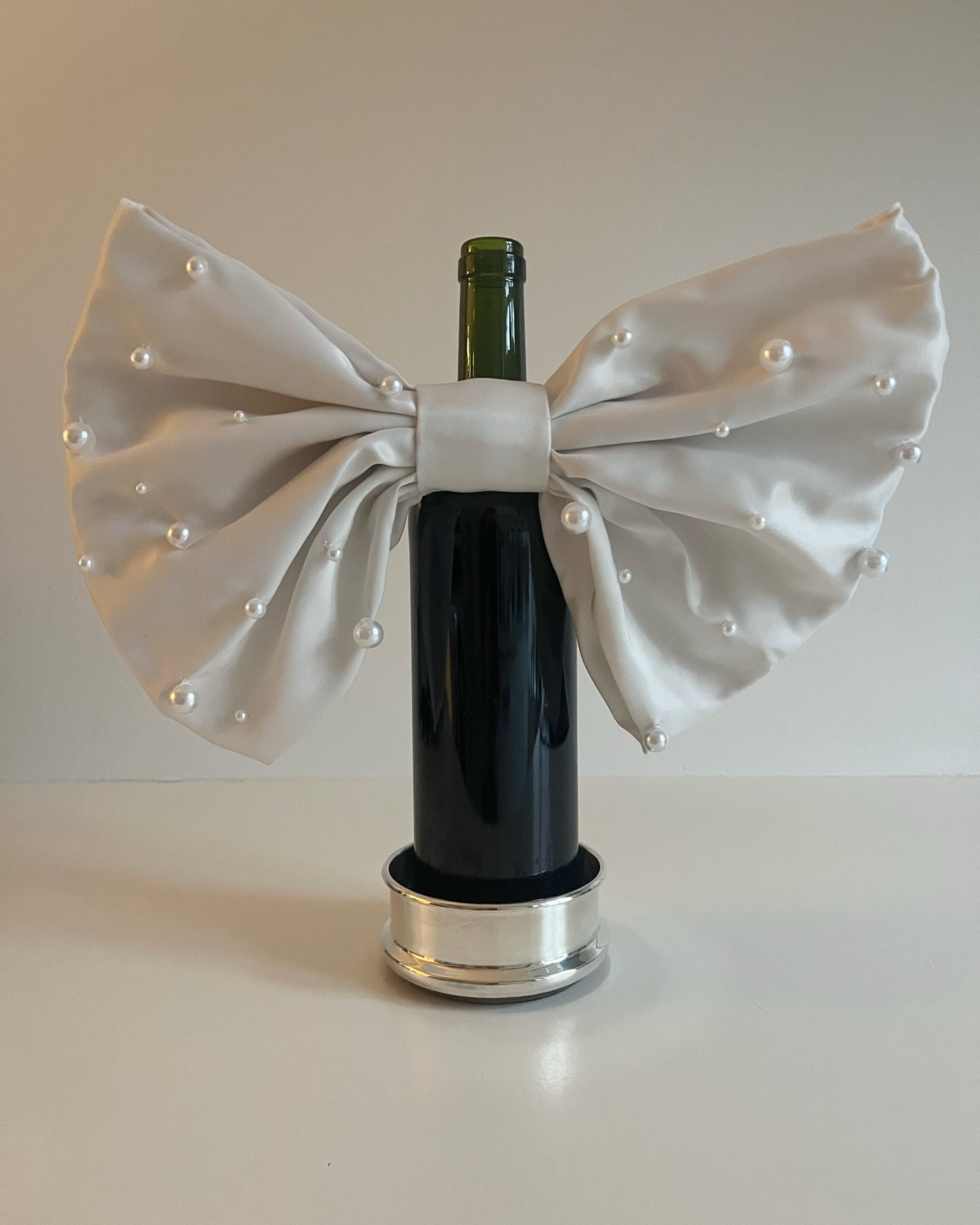 Fancy Silver Plated Bottle Holders