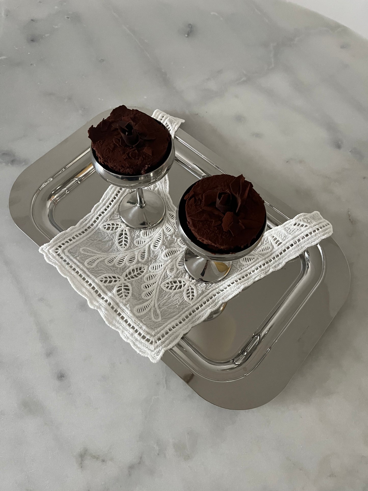 Large Italian Steel Tray