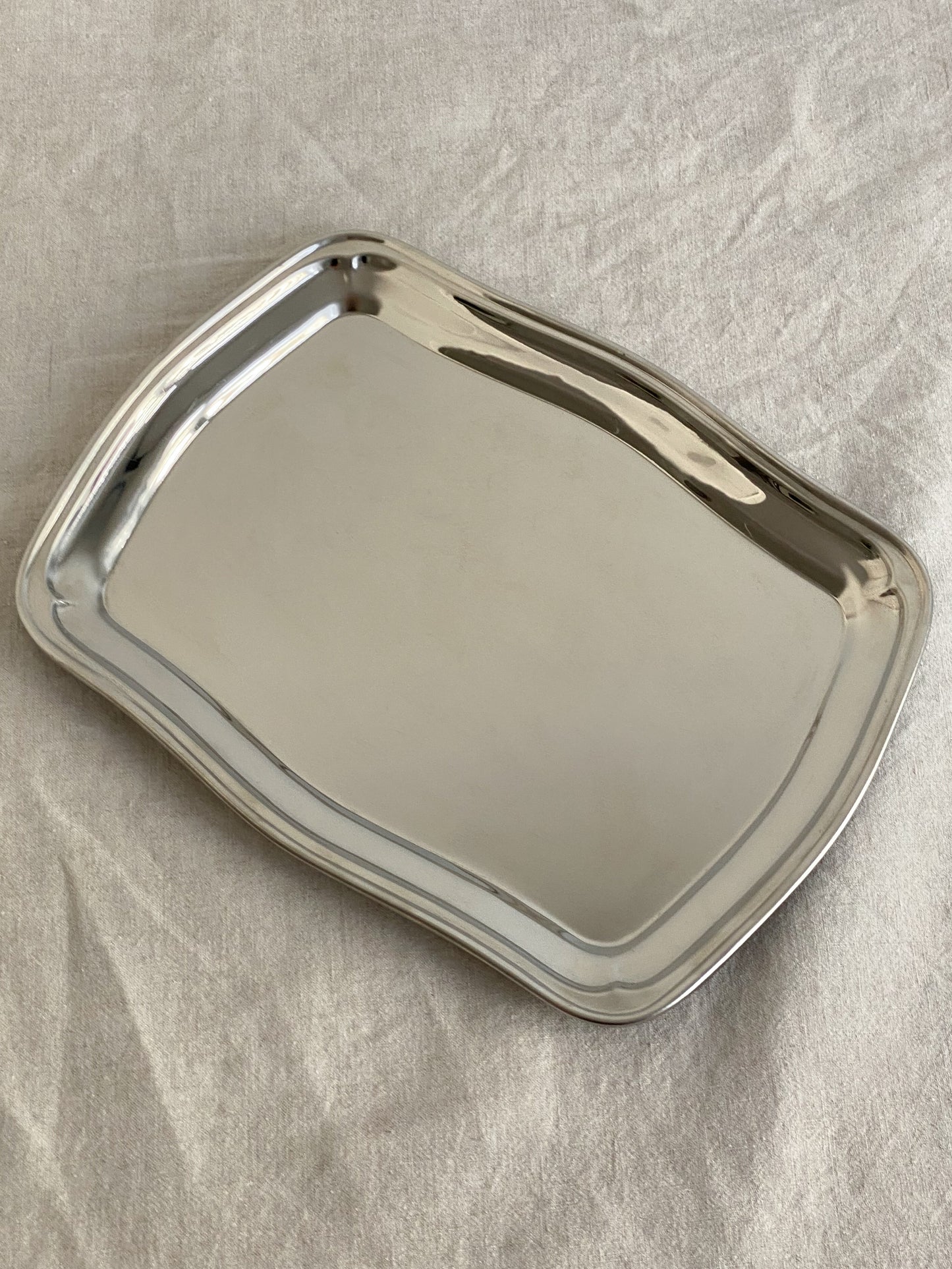 Ornate Steel Serving Tray