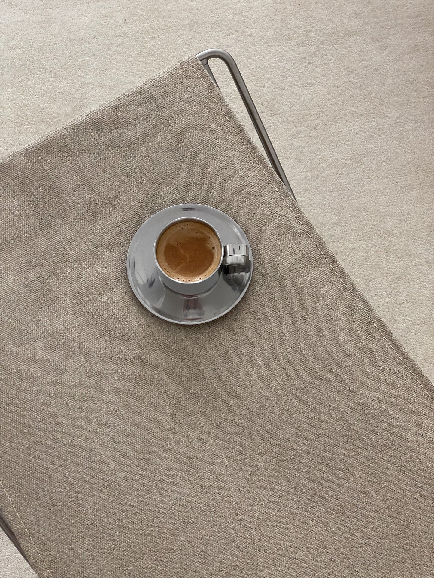 Vintage Steel Espresso Cups