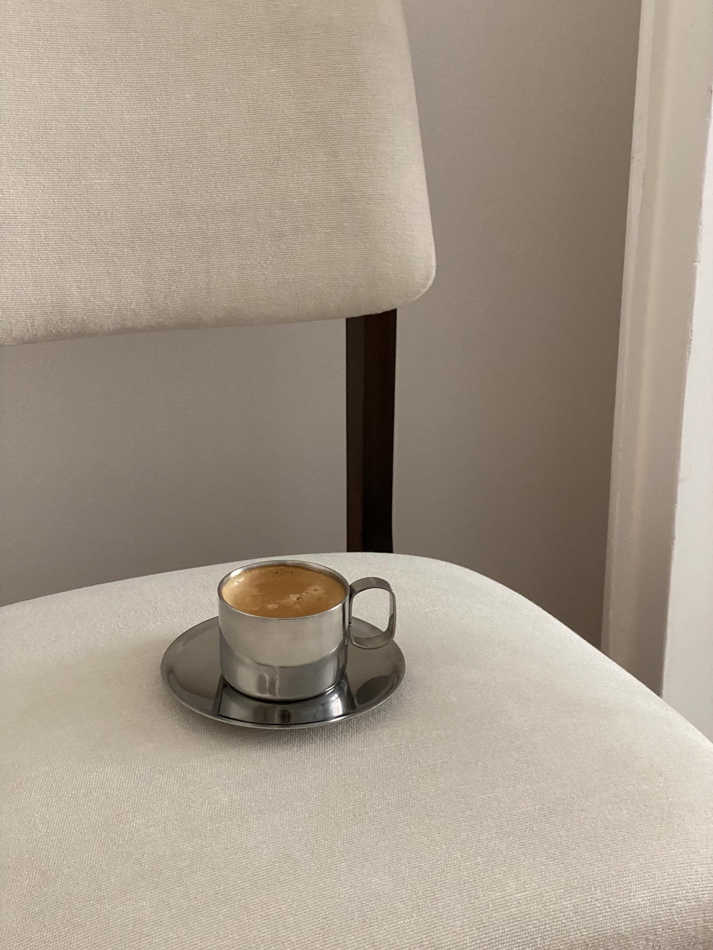 Vintage Steel Espresso Cups