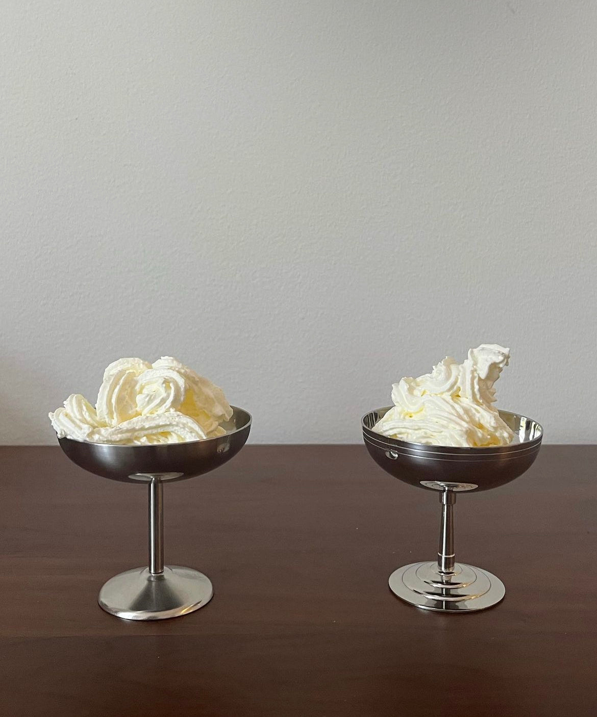 French Steel Ice Cream/Champagne Cup