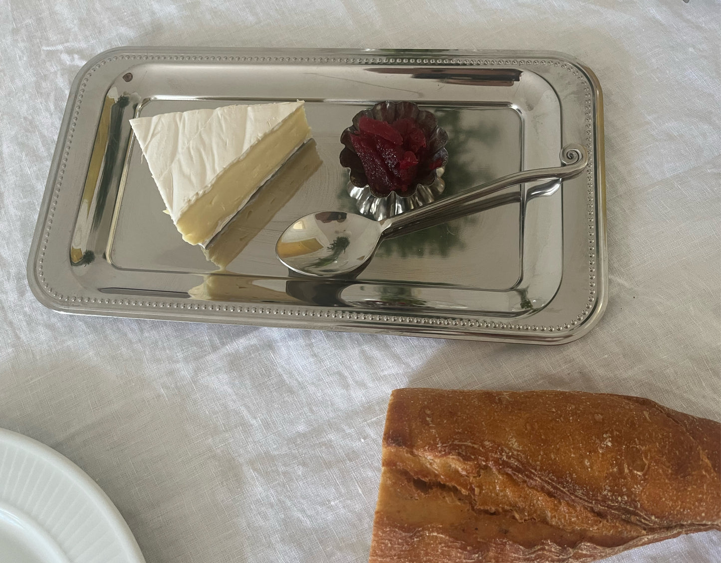 Guy Degrenne Steel Serving Plate