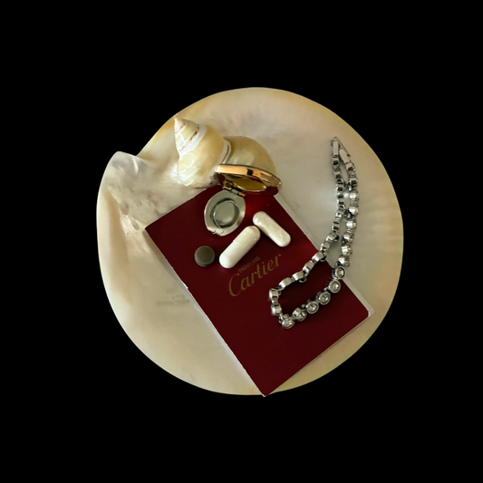 Mother-of-Pearl Pill Box