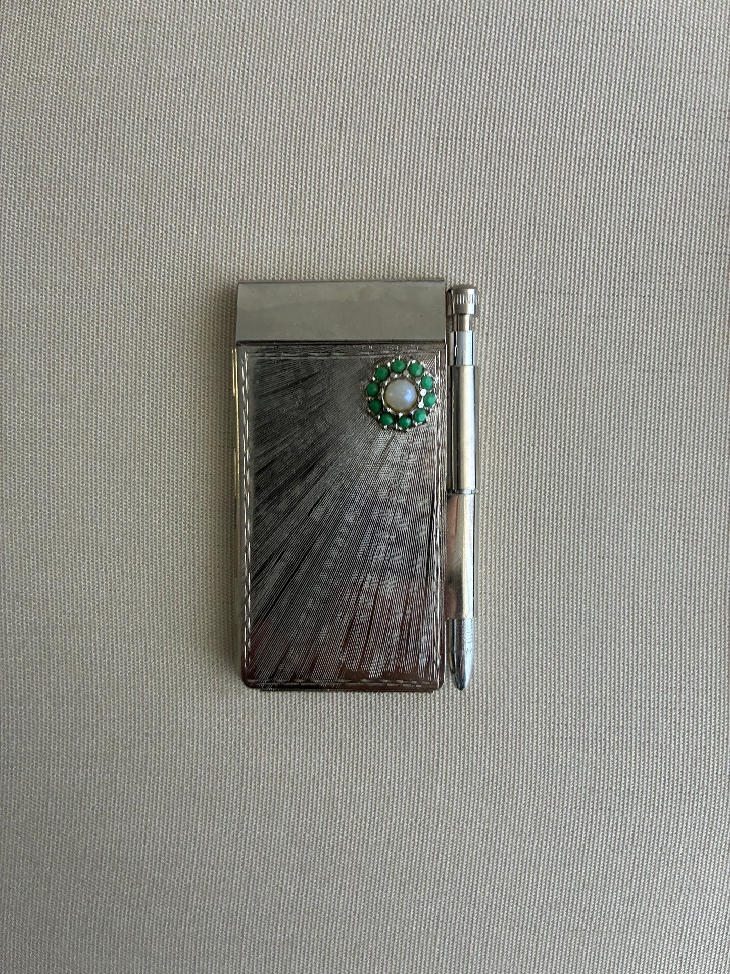 Rare Silver Plated Address/Note Book