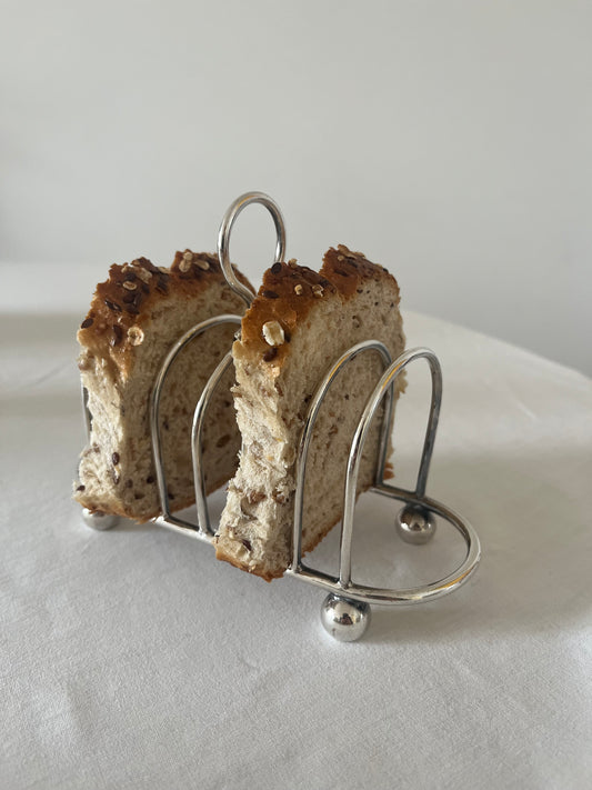 Silver Plated Bread Rack