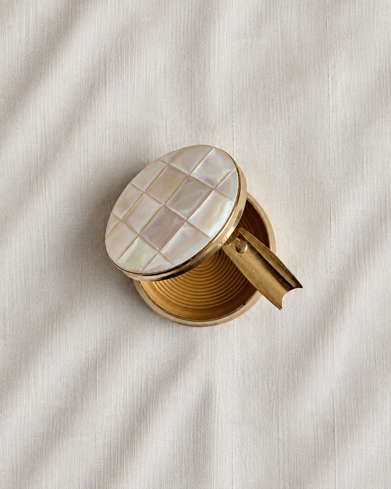 Travel Mother of Pearl Ashtray