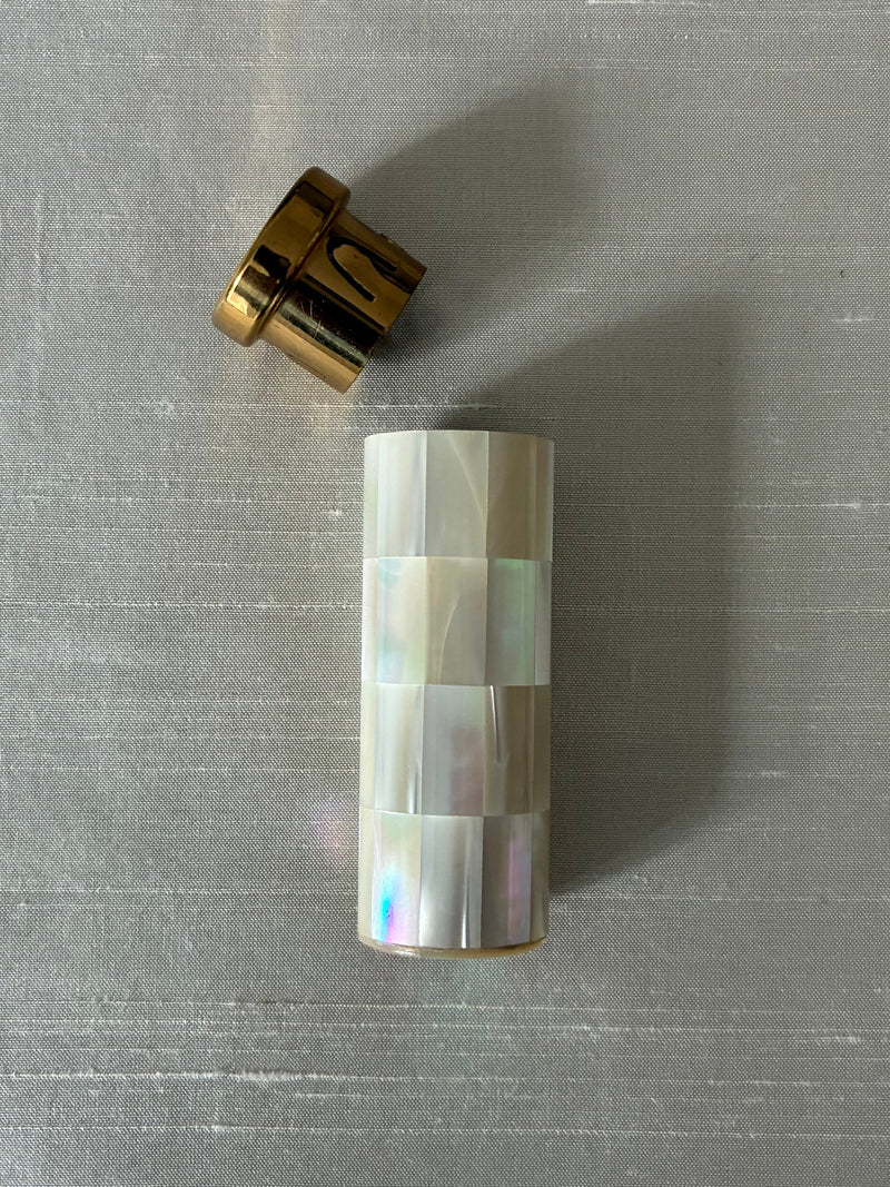 Mother-of-Pearl Lipstick Case