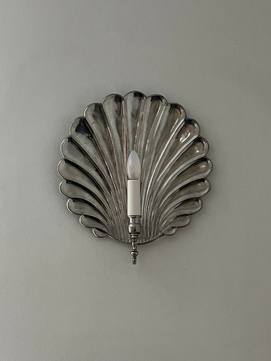 Mid-century Shell Lamp (reserved)