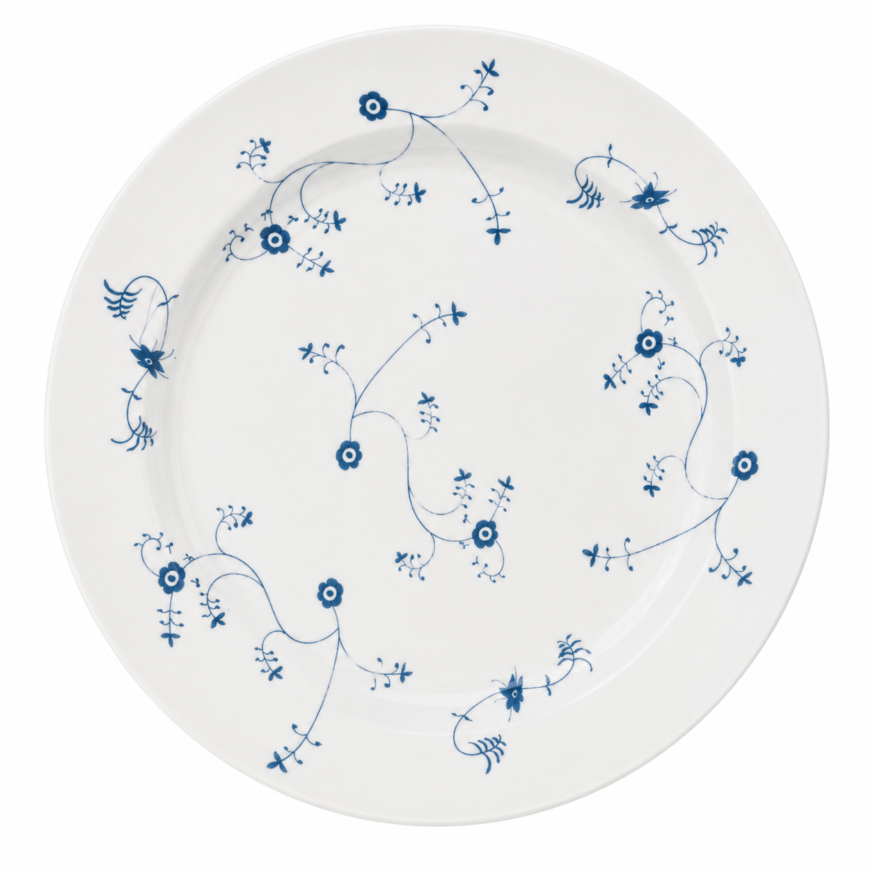 Large Vintage Floral Dish