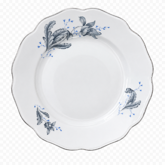 Large Vintage Floral Dish