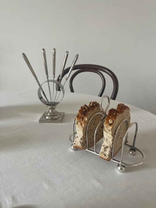 Silver Plated Butter Knife Holder