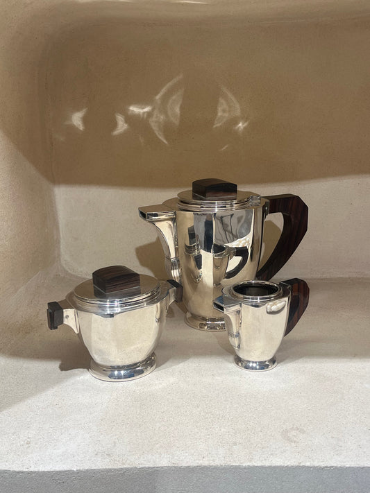 Extraordinary 1930s Silver Plated Coffee Set