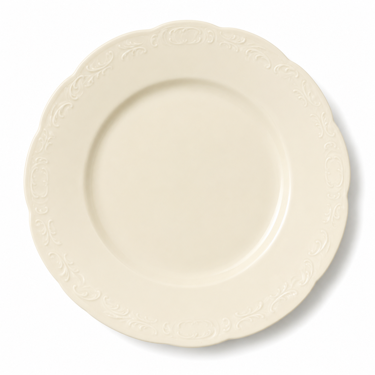Large Vintage Cream Dish