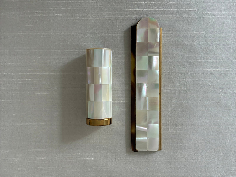 Folding Mother-of-Pearl Comb