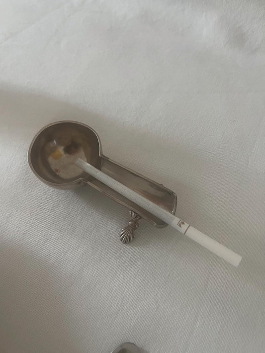 Antique Sterling Silver Ashtray