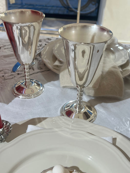 Silver Plated Cups (set of 2)