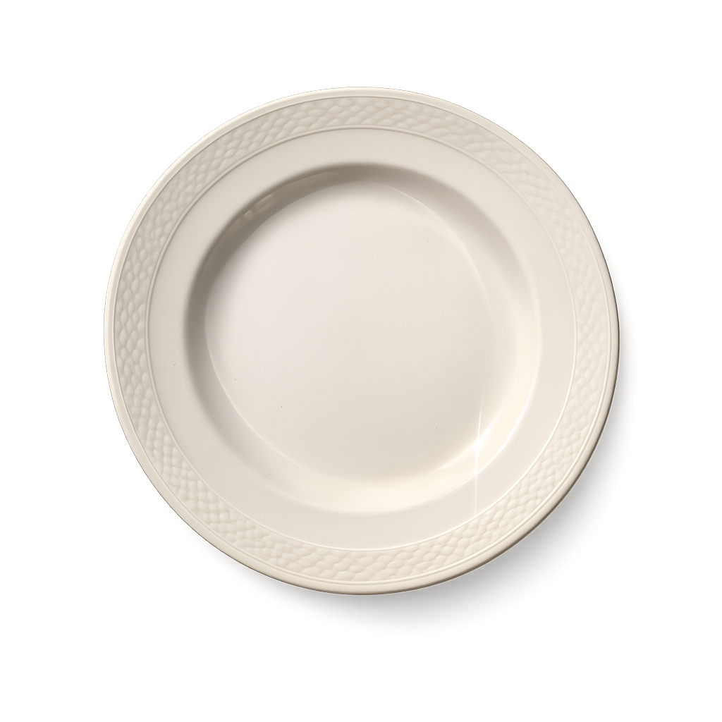 Large Vintage Cream Dish