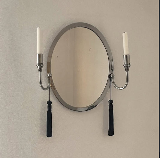 Vintage Mirrors with Candleholders