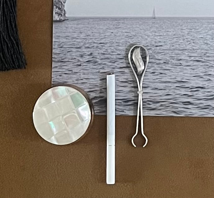 Silver Plated Cigarette Holder