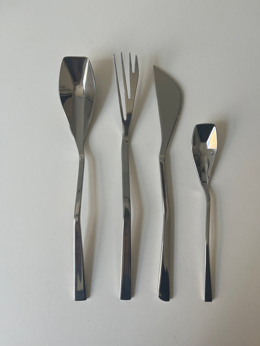 Rare Italian Structured Cutlery