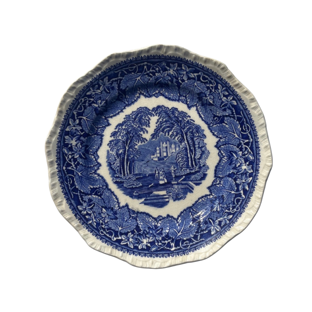 Medium Vintage Floral Dish