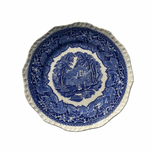 Medium Vintage Floral Dish