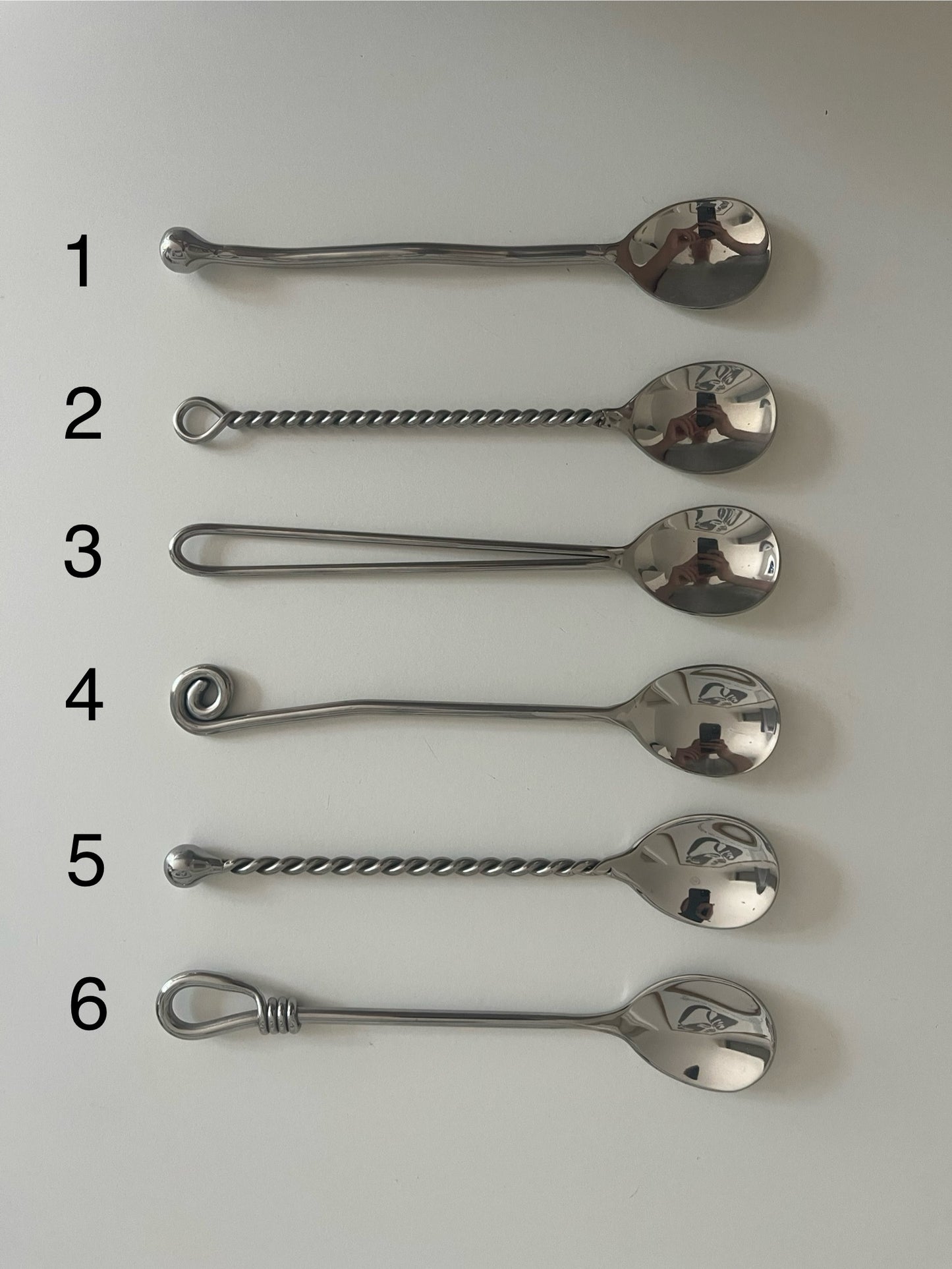 Long French Steel Spoon