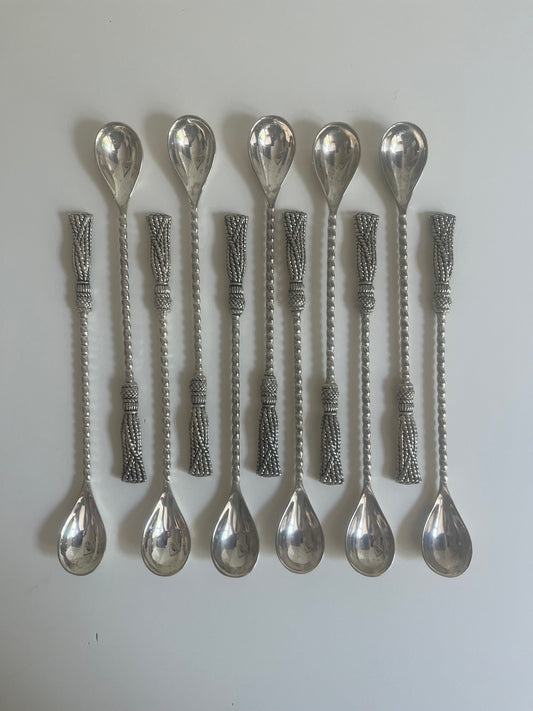 Long Silver Plated Tazzle Spoon