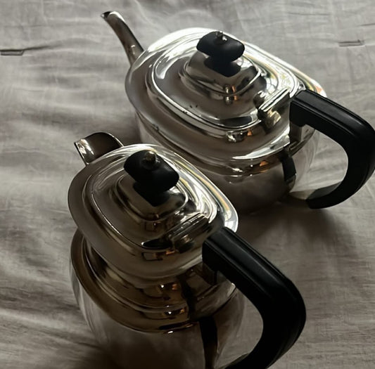 Silver Plated Coffee Pot (tall)