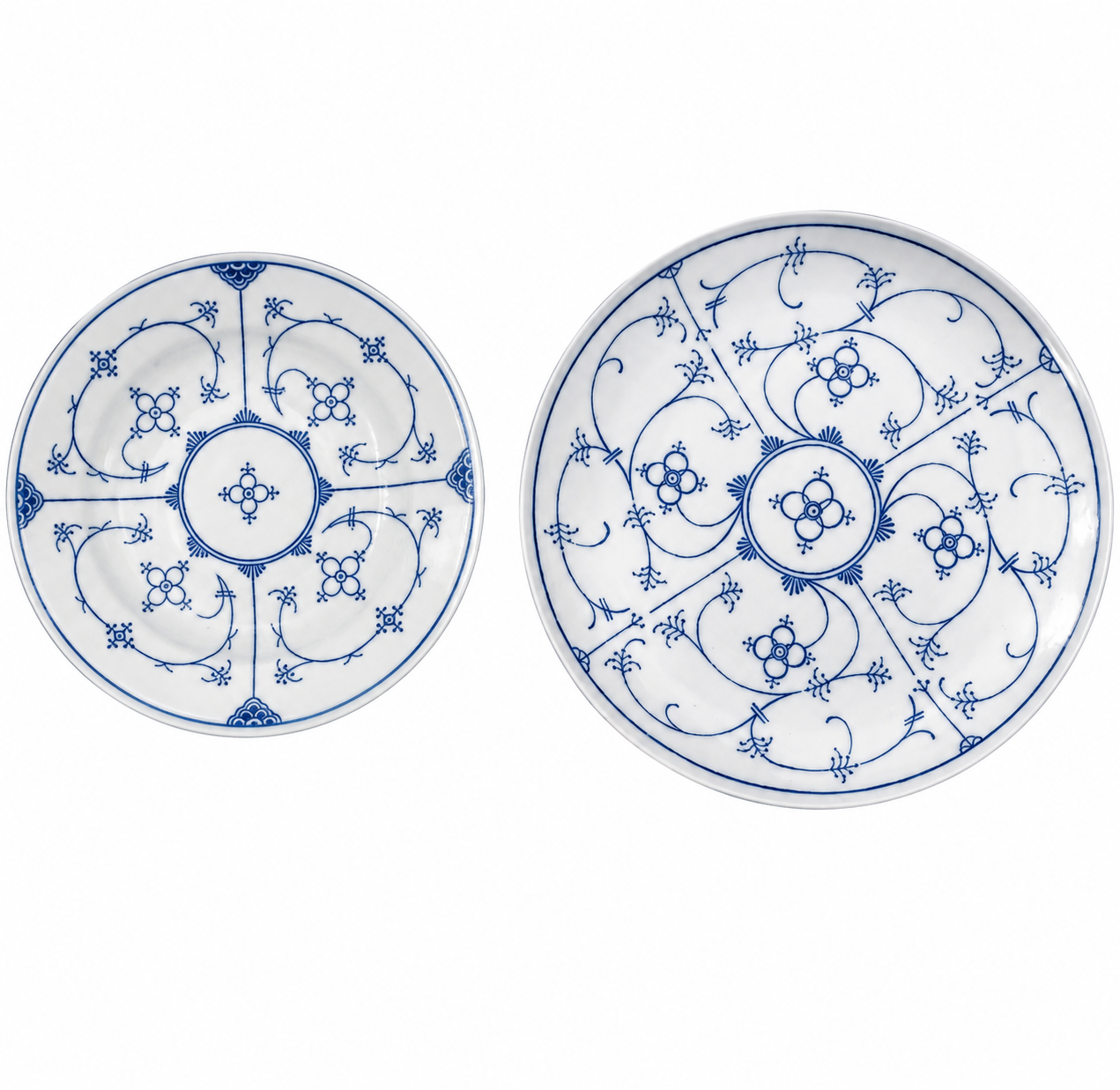 Vintage Blue Pattern Dish