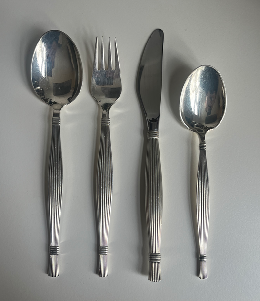 Mid-century Silver Plated Danish Cutlery Set